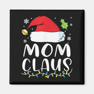 Imán Pijama de luces de Navidad de Mamá Claus Navidad F