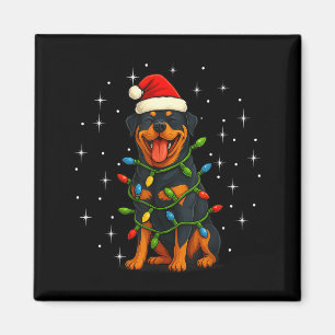 Imán Pijama De Navidad Para Hombre Y Mujer Con Perro Ro