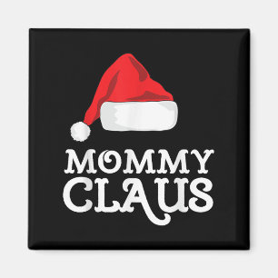 Imán Pijama Familia Sombrero Santa Navidad Mama Claus X