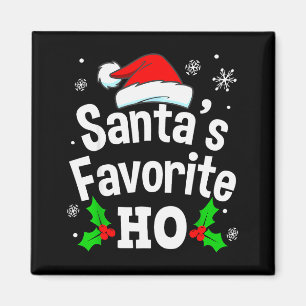 Imán Pijama travieso favorito de Santa divertido de Nav
