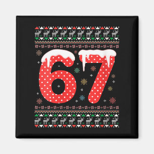 Imán Pijamas divertidas de Navidad para mujeres Meme 67