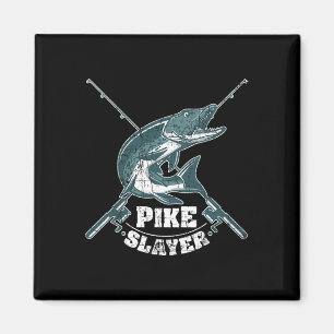 Imán Pike Slayer Pescador Pike Northern Pike