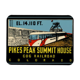 Imán Pikes Peak Colorado