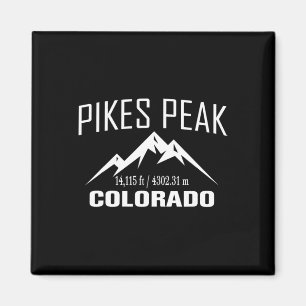 Imán Pikes Peak Colorado Club de Cumbre de Escalada Reg