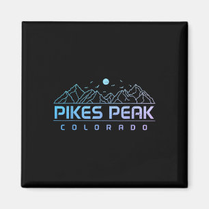 Imán Pikes Peak Colorado Montañas Rocosas Escalada Recu