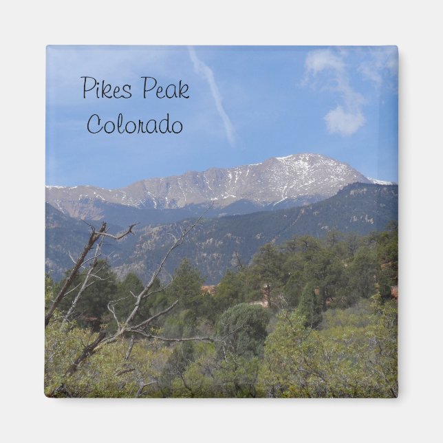 Imán Pikes Peak - Colorado Springs (Frente)