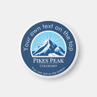 Imán Pikes Peak Montaña Colorado recuerdo 