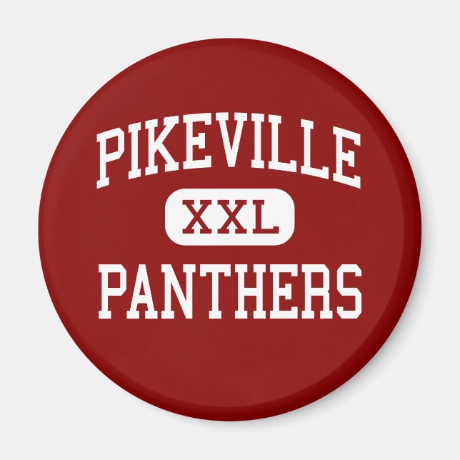 Imán Pikeville - Panthers - High - Pikeville Kentucky (Frente)