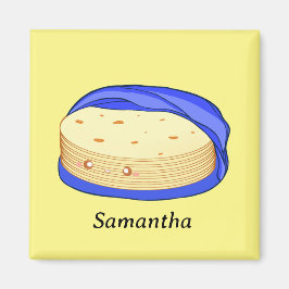 Imán Pila de tortillas de harina