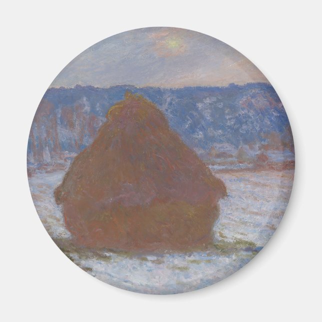Imán Pila de trigo (efecto Nieve, día de refundición) ( (Frente)