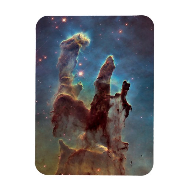 Imán Pilares de la Creación, Águila Nebulosa Espacio Hu (Vertical)