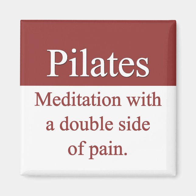 Imán Pilates Magnet (Frente)