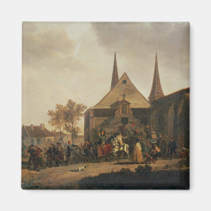 Imán Pillaje de una iglesia durante la revolución