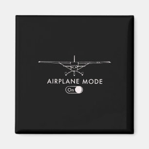 Imán Piloto C172 Regalo de vuelo Avión Modo Manga Corta