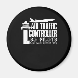 Imán Piloto del controlador de tráfico aéreo del Chis