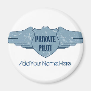 Imán Piloto privado Blue Wings