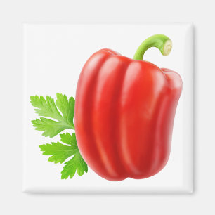 Imán Pimienta de campana roja