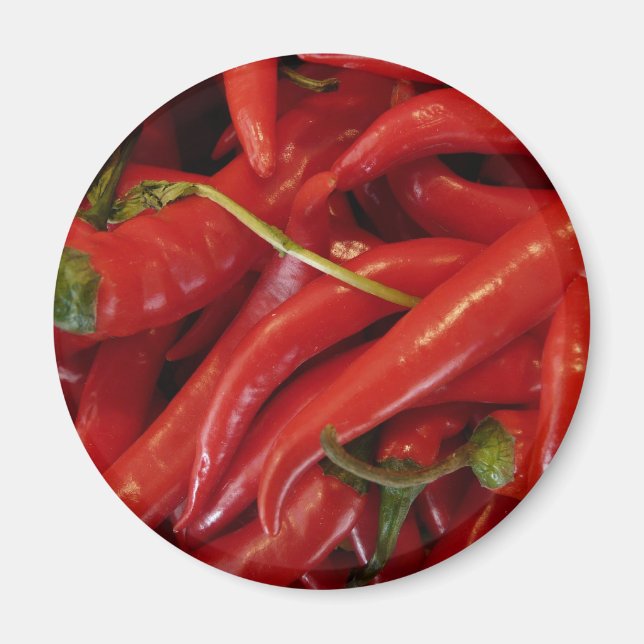 Imán Pimientos calientes rojos (Frente)