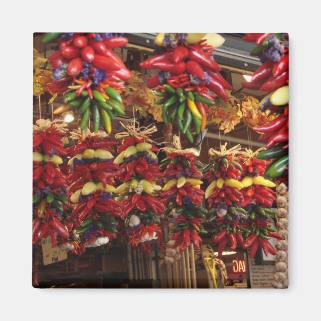 Imán Pimientos en el mercado Pike Place (Frente)