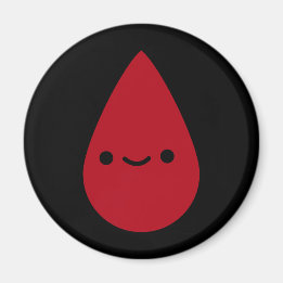Imán Pin the Period on the Pad Red Party Piece