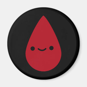 Imán Pin the Period on the Pad Red Party Piece