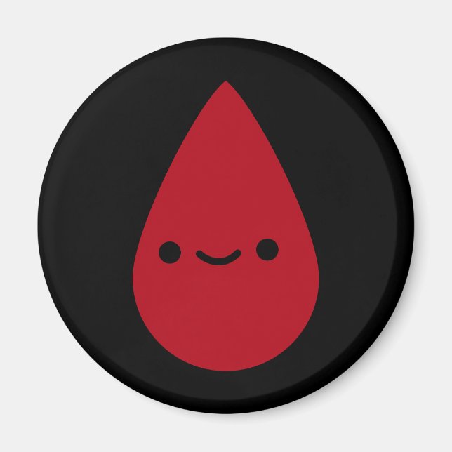 Imán Pin the Period on the Pad Red Party Piece (Frente)