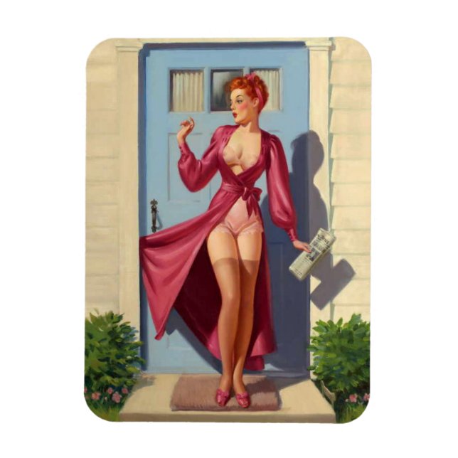 Imán Pin Up Chica Magnet (Vertical)
