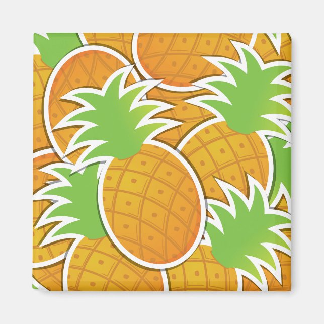Imán Piña divertida (Frente)