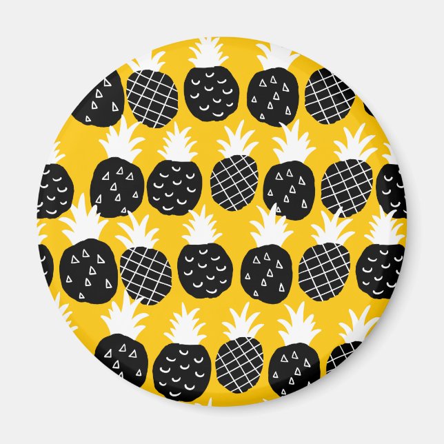 Imán Piña negra (Frente)