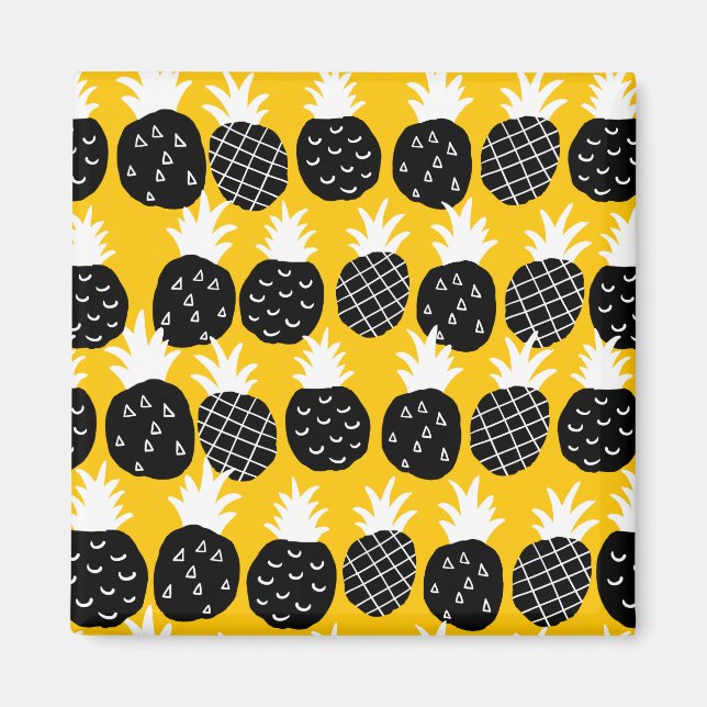 Imán Piña negra (Frente)