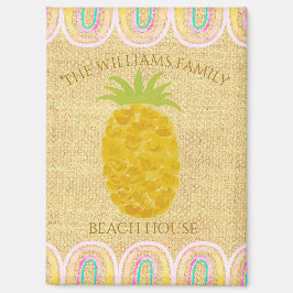 Imán Piña Rústica Boho