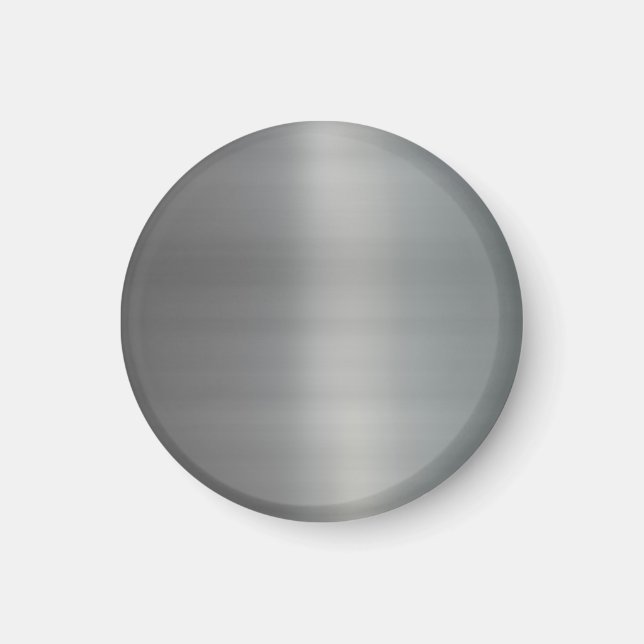 Imán Pincel elegante Metalizado texturado (Frente)