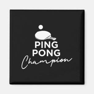 Imán Ping Pong Champions Table Tennis
