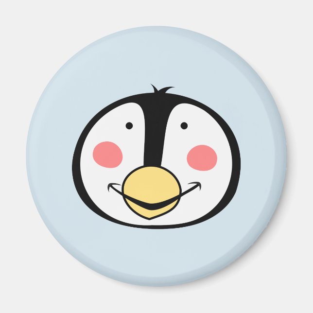 Imán pingüino (Frente)