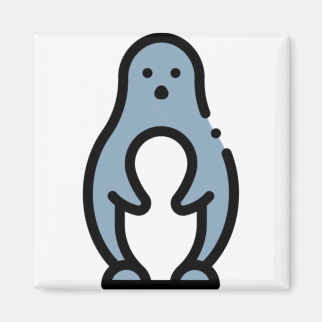 Imán Pingüino (Frente)
