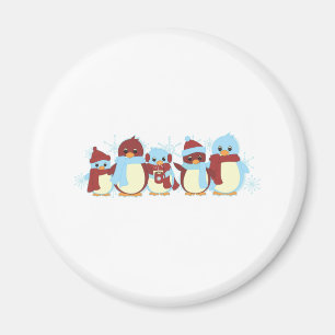 Imán Pingüino alrededor