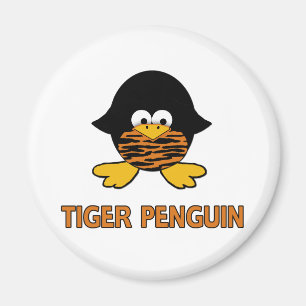 Imán Pingüino bebé tigre