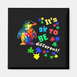 Imán Pingüino de aceptación de la conciencia del autism