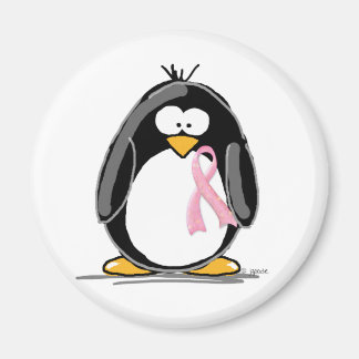 Imán Pingüino de Cáncer de Mama