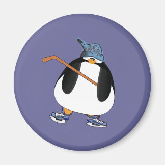 Imán Pingüino de hockey