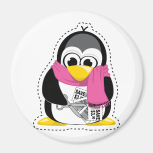 Imán Pingüino de la cupón