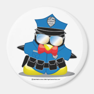 Imán Pingüino de policía