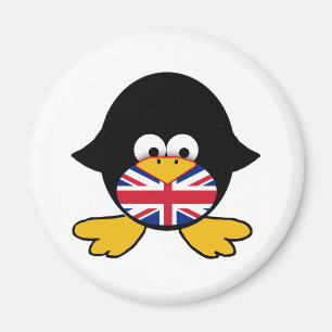Imán Pingüino de Union Jack