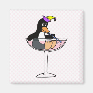 Imán Pingüino del fiesta