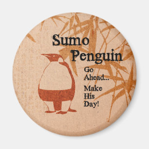 Imán Pingüino del sumo