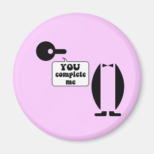 Imán Pingüino divertido