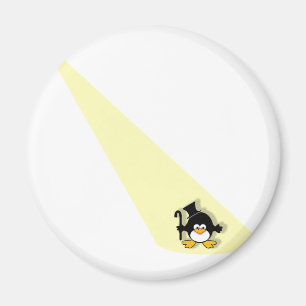 Imán Pingüino en el proyector