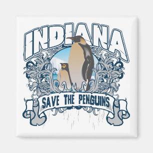 Imán Pingüino Indiana