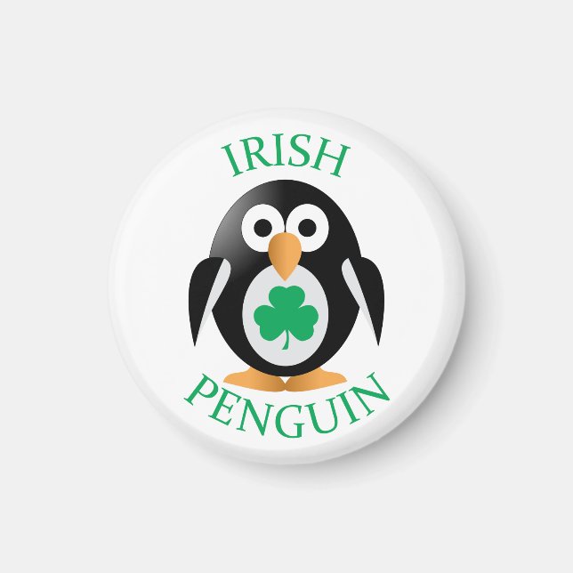 Imán Pingüino irlandés (Frente)