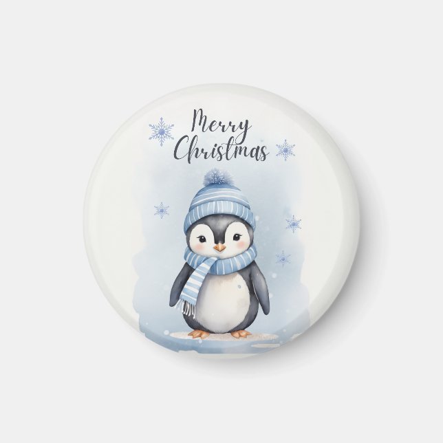 Imán "Pingüino lindo" (Frente)